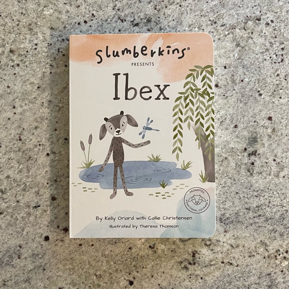 NWT Slumberkins RETIRED Ibex Board Book